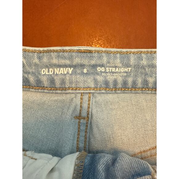 Old Navy High-Waisted OG Jean Shorts Light Wash Women’s 8 Cut Off Stretch - Picture 6 of 7